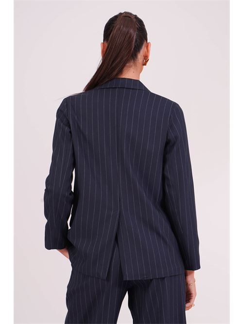 Giacca gessata Another Label | MELANIE 65GESSATO NAVY